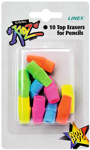 LINEX Radierer 433400L farbig ass. 10 Stück