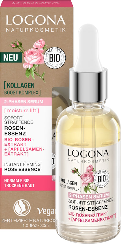 LOGONA Serum Straff. Feuchtigkeit