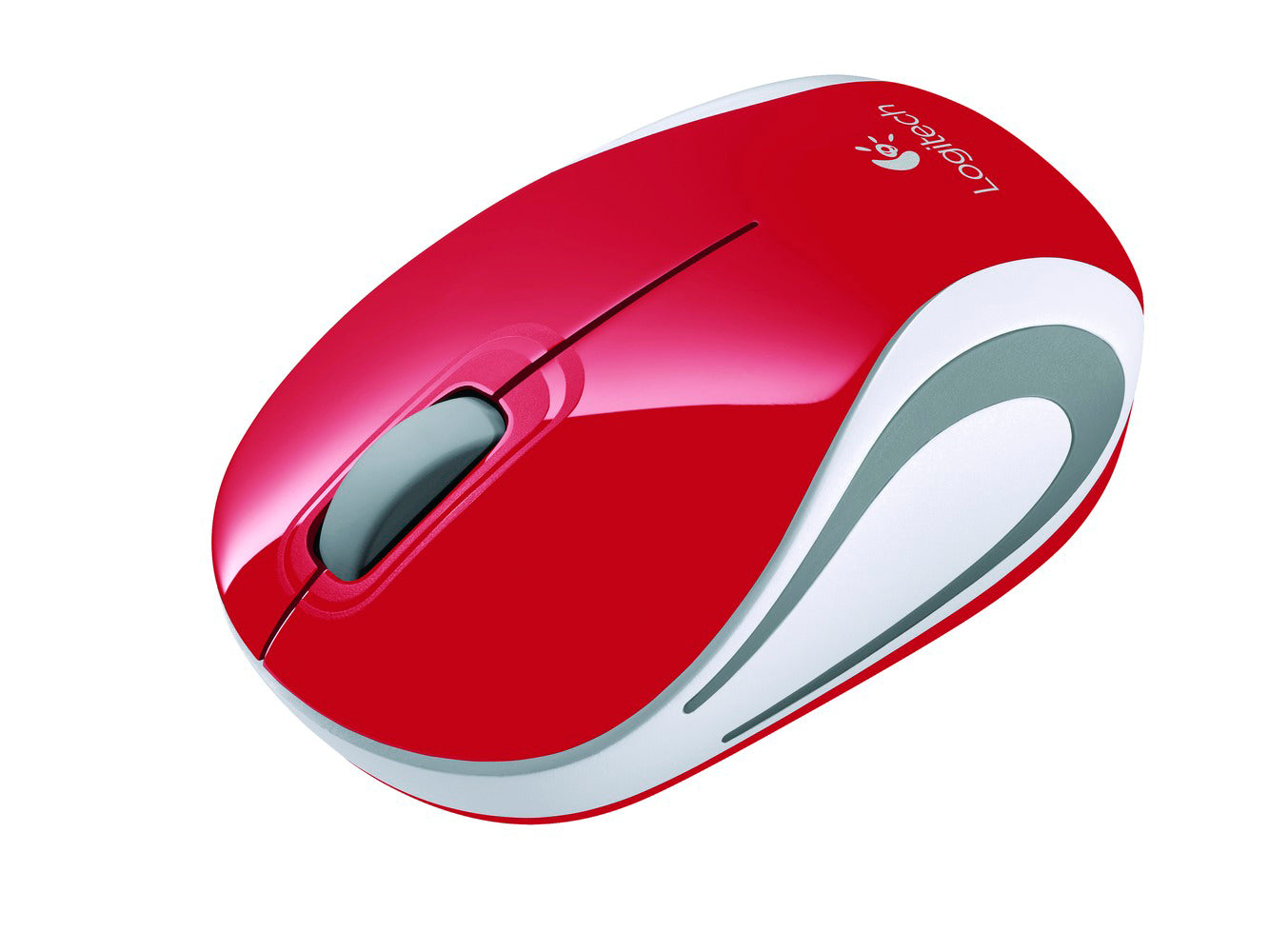 LOGITECH Kabellose Mini Maus red M187 910-002732