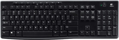 LOGITECH Keyboard K270 920-003743 Wireless