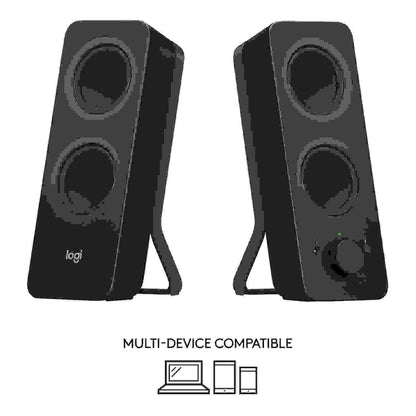 LOGITECH Z207 BT PC-Speakers 2.0 black 980-001295