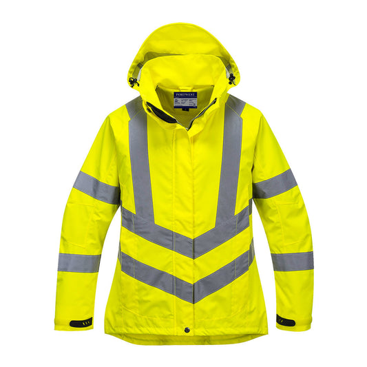 Atmungsaktive Warnschutzjacke für Damen