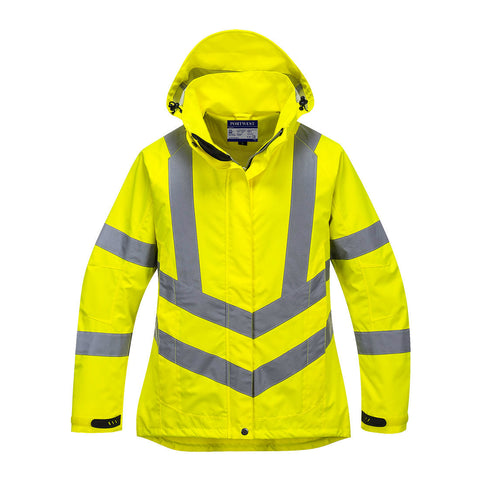 Atmungsaktive Warnschutzjacke für Damen