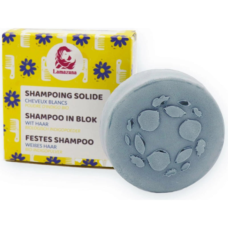 LAMAZUNA Festes Shampoo Weisses Haar