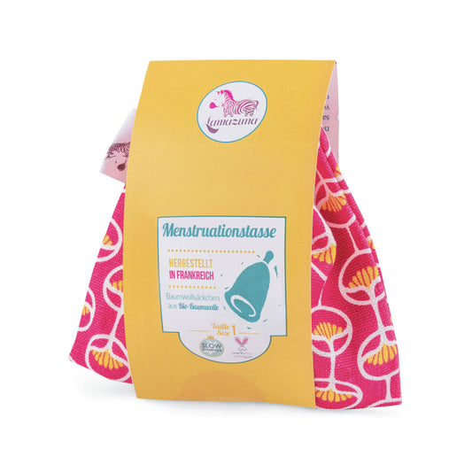 LAMAZUNA Menstruationstasse Größe 1 rosa