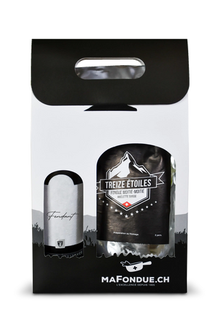 MaFondue - Coffret Cadeau 🎁- Vivez la Tradition Suisse 🧀🇨🇭