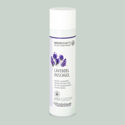 Unterweger Lavendel Duschgel 250 ml – entspannende Naturkosmetik mit ätherischem Lavendelöl für Körper & Sinne