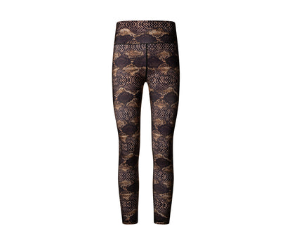 Leggings taille haute 411 en brun