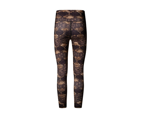 Leggings taille haute 411 en brun