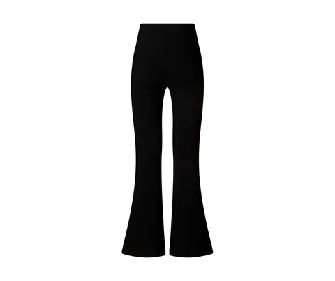 1257 Leggings espagnols Split en noir