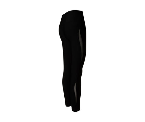 429 High Waist Leggings in Schwarz