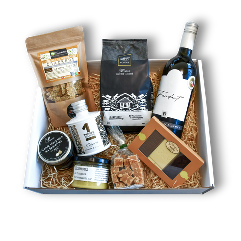 MaFondue - Gift Box 🎁- Experience the Finest Cheese Delight 🧀🍇🍾