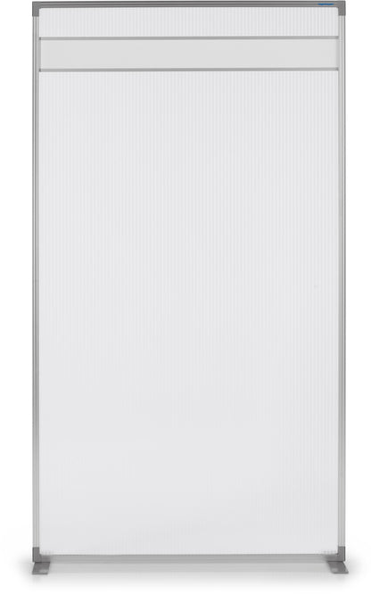 MAGNETOPLAN Raumteiler Polycarbonat 1103880 1800x1000mm, magn. Streifen