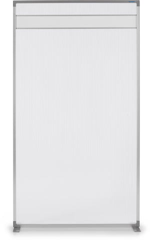 MAGNETOPLAN Raumteiler Polycarbonat 1103880 1800x1000mm, magn. Streifen