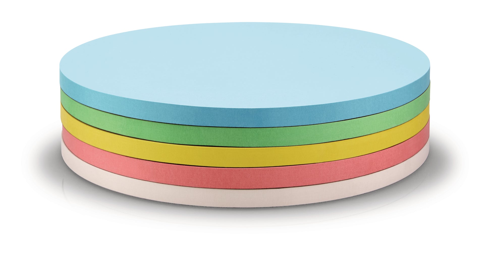MAGNETOPLAN Moderationskarten rund 190mm 111151890 5-farbig ass. 250 Stück