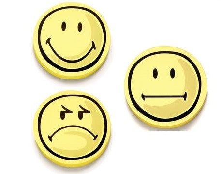 MAGNETOPLAN Kommunikations-Karten 1111563 Smilie neutral 100 Bl.