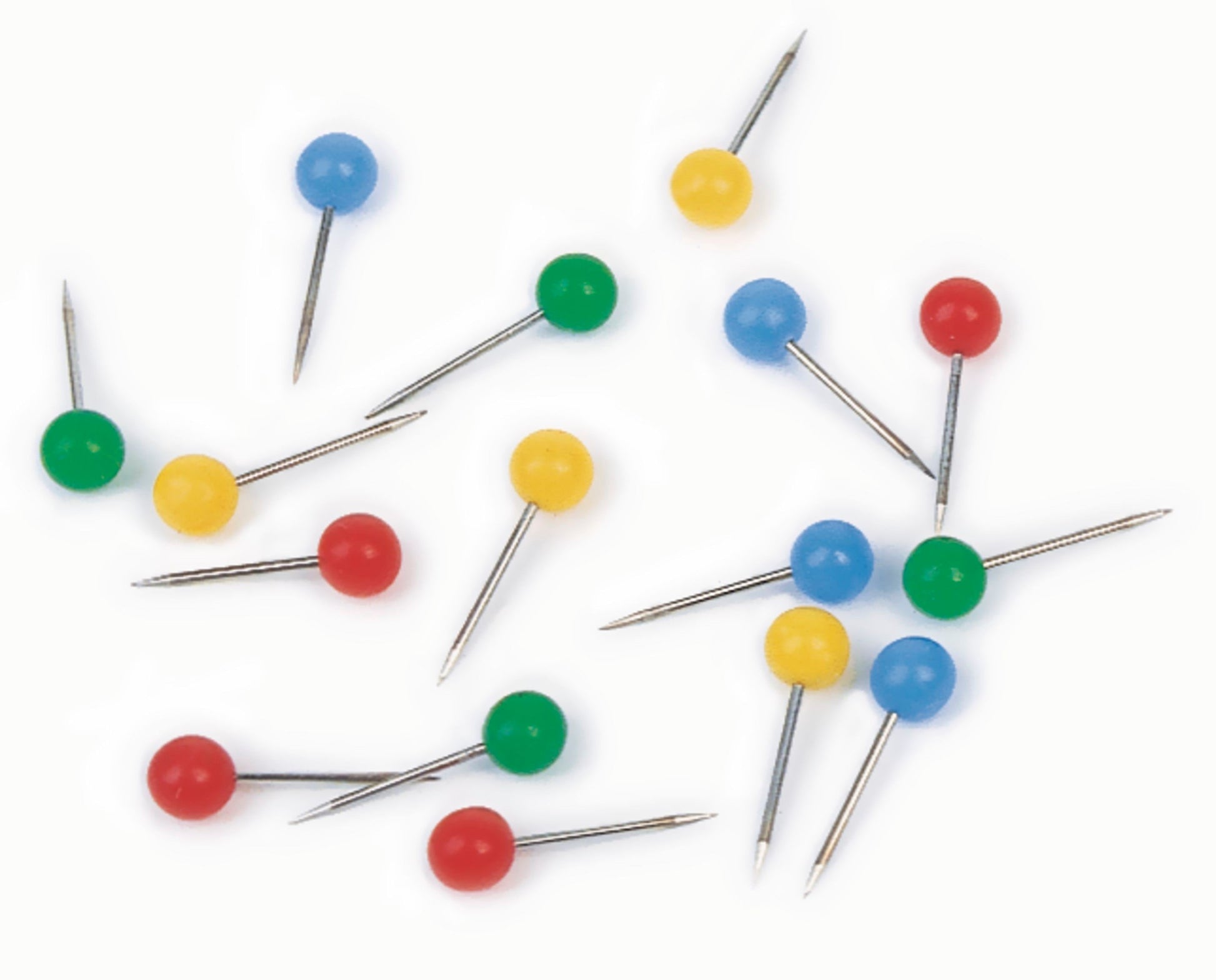 MAGNETOPLAN Pinwand-Nadeln 111165005 grün, 6x19mm 100 Stück