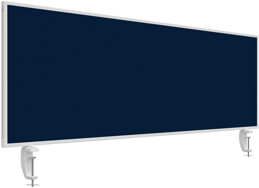 MAGNETOPLAN Tischtrennwand VarioPin 1116014 dunkelblau 1600x500mm