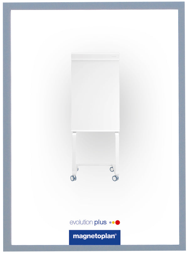 MAGNETOPLAN Magnetrahmen magnetofix A4 1130301 grau 5 Stk.