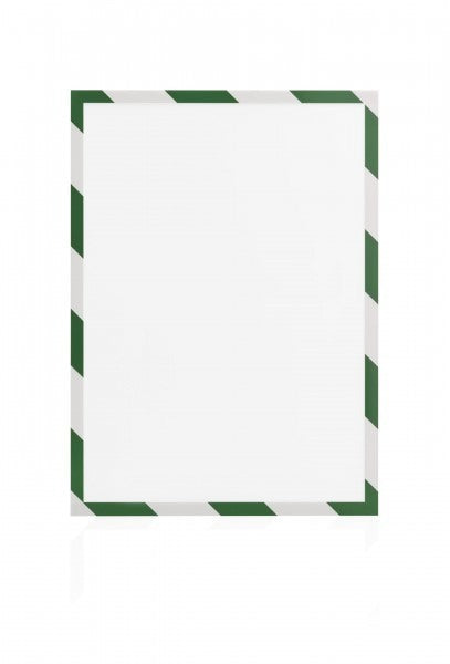 MAGNETOPLAN Magnetrahmen magnetofix A4 1131442 SAFETY, gelb/schwarz 5 Stück