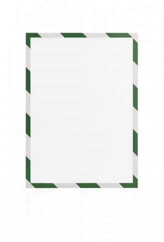 MAGNETOPLAN Magnetrahmen magnetofix A4 1131442 SAFETY, gelb/schwarz 5 Stück