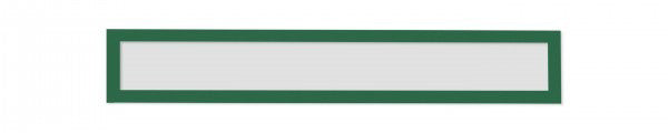 MAGNETOPLAN Magnetrahmen magnetofix 1131705 grün, Topsign 232x52mm 5 Stk.