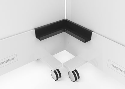 MAGNETOPLAN Infinity Wall mobile 1141100 beidseitig email 190x100x22cm