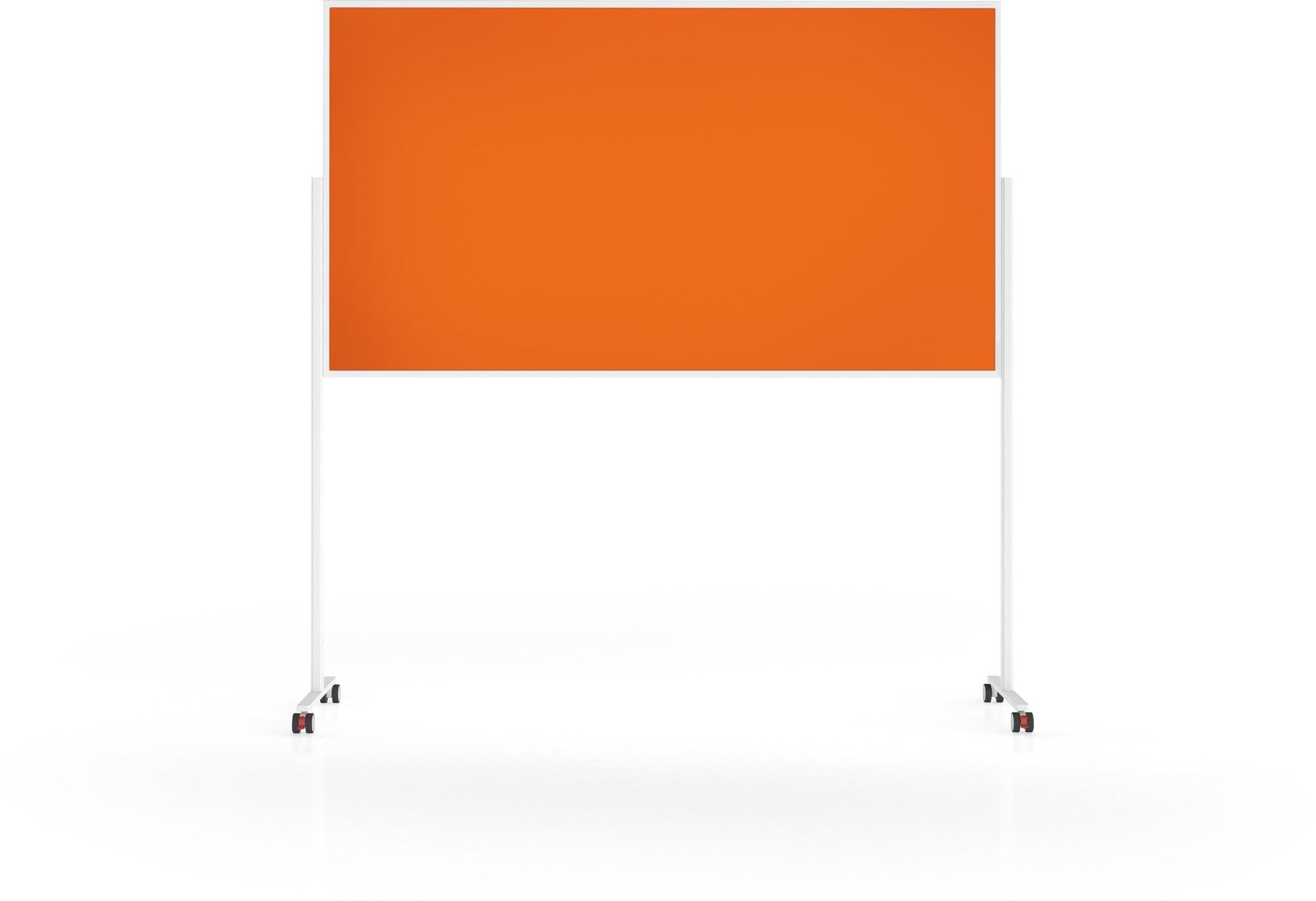 MAGNETOPLAN Design-Moderatorentafel VP 1181144 Filz, orange 1000x1800mm