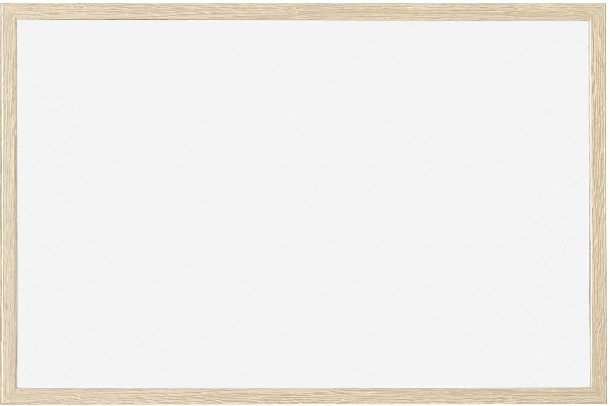 MAGNETOPLAN Whiteboard mit Holzrahmen 121925 Stahl 400x300mm
