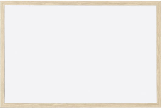 MAGNETOPLAN Whiteboard mit Holzrahmen 121927 Stahl 800x600mm