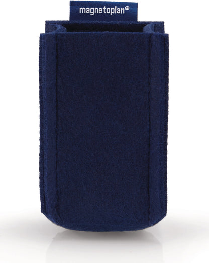 MAGNETOPLAN Stiftehalter magnetoTray S 1227614 blau, Filz recyceled