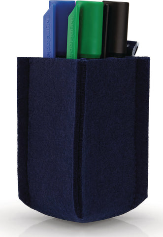 MAGNETOPLAN Stiftehalter magnetoTray S 1227614 blau, Filz recyceled