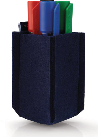 MAGNETOPLAN Stiftehalter magnetoTray S 1227614 blau, Filz recyceled