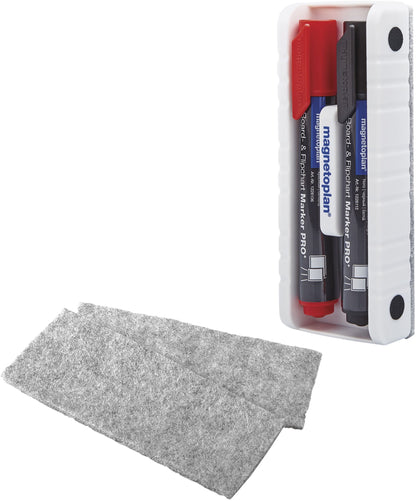 MAGNETOPLAN Ersatz Filzstreifen 1229001 für 12290 2 Stück