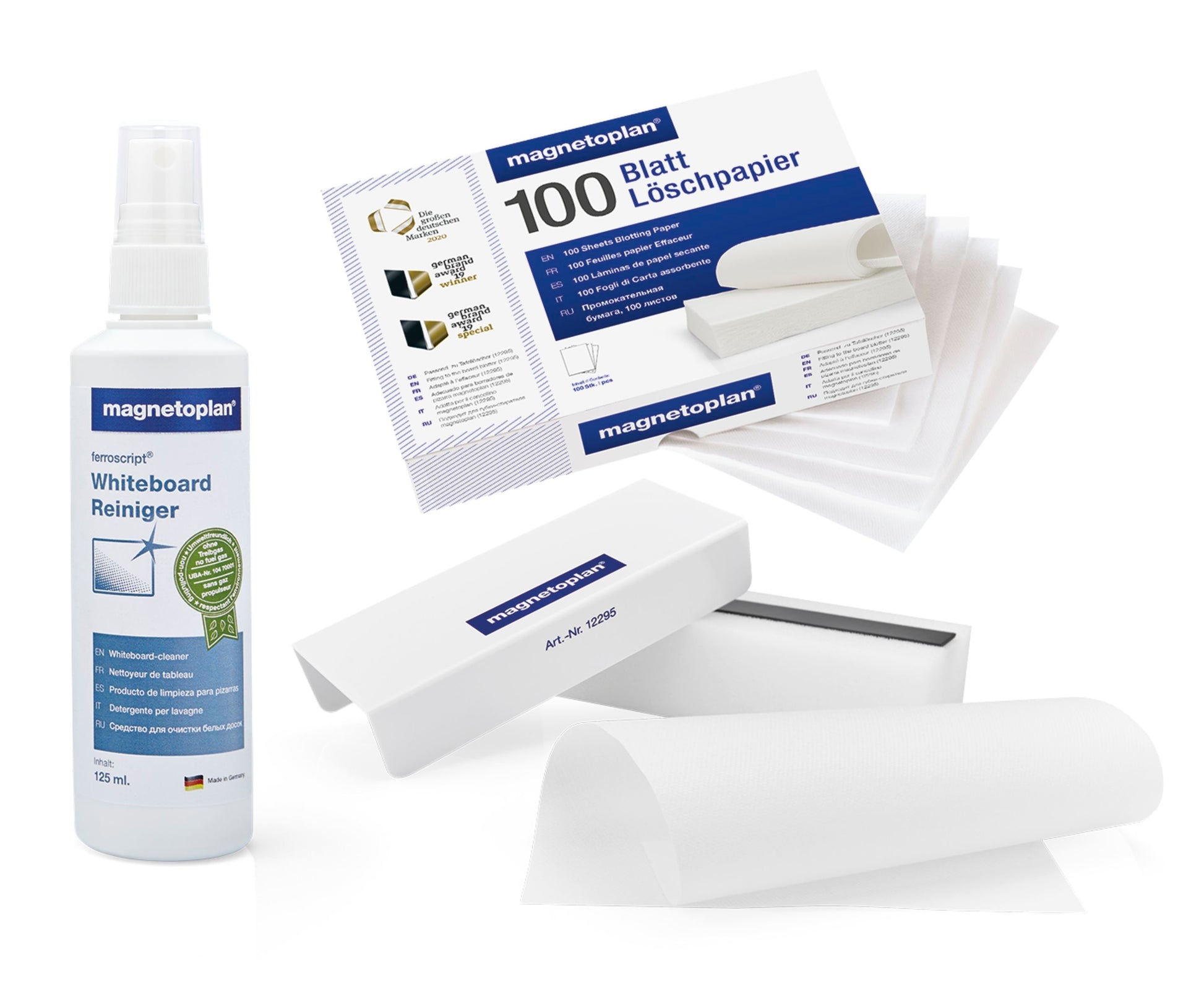 MAGNETOPLAN Reinigungs-Set 12299M f. Whiteboard