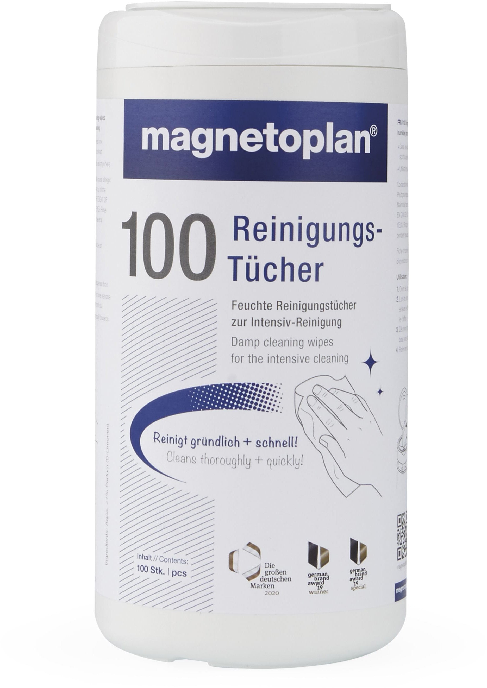 MAGNETOPLAN Reinigungstücher 12310 Spender 100 Stück