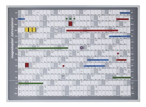 MAGNETOPLAN Zubehör-Set 1 12349 f. Jahresplaner