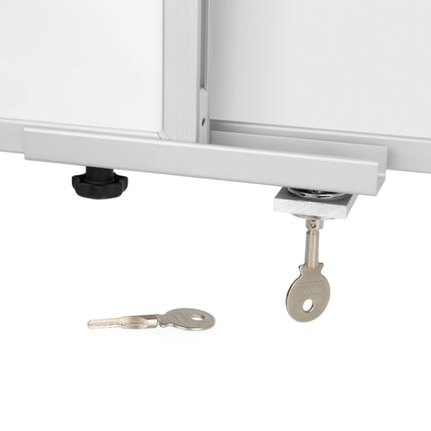 MAGNETOPLAN Ferroscript-Whiteboard 1240203 3-teilig 1200x900mm