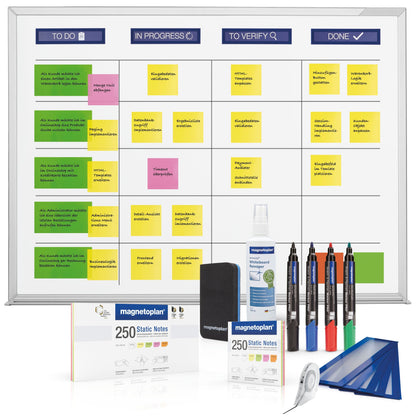 MAGNETOPLAN SCRUM Board 1200x900mm 1240498 Standard inkl. Zubehör