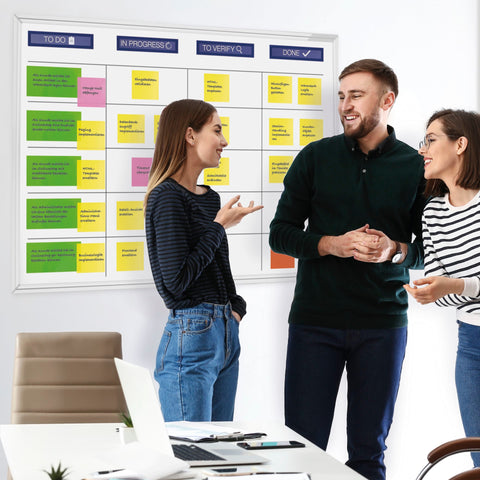 MAGNETOPLAN SCRUM Board 1200x900mm 1240498 Standard inkl. Zubehör