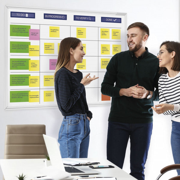 MAGNETOPLAN SCRUM Board 1800x1200mm 1240698 XL inkl. Zubehör