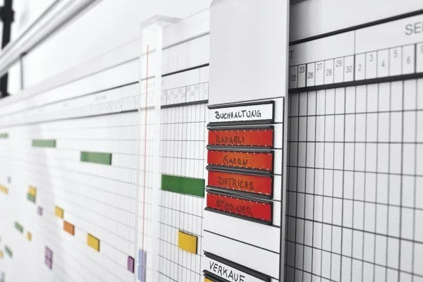 MAGNETOPLAN Datumslot 600mm 1246060 Acryl, für Planer