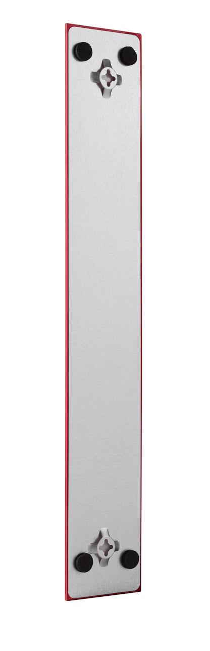 MAGNETOPLAN Design-Glasboard 100x600mm 13400006 rot, magnetisch
