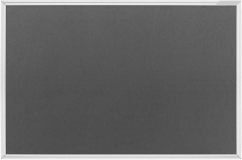 MAGNETOPLAN Design-Pinnboard SP 1460001 Filz, grau 600x450mm