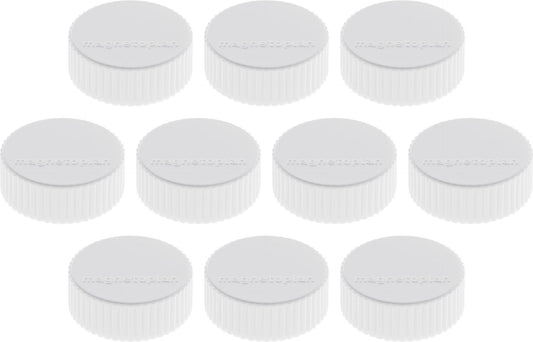MAGNETOPLAN Magnet Discofix Magnum 1660000 weiss, ca. 2 kg 10 Stk.