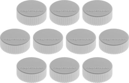MAGNETOPLAN Magnet Discofix Magnum 1660001 grau, ca. 2 kg 10 Stk.