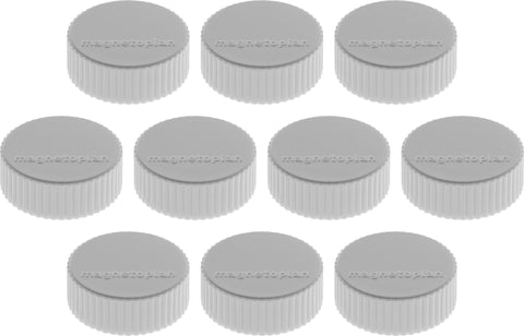 MAGNETOPLAN Magnet Discofix Magnum 1660001 grau, ca. 2 kg 10 Stk.