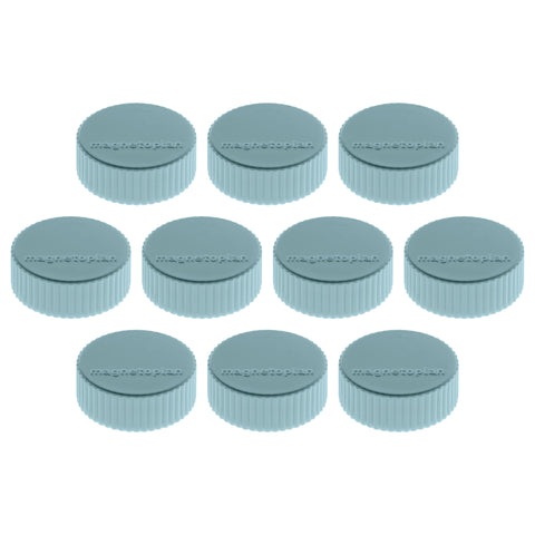 MAGNETOPLAN Magnet Discofix Magnum 1660003 hellblau, ca. 2kg 10 Stk.