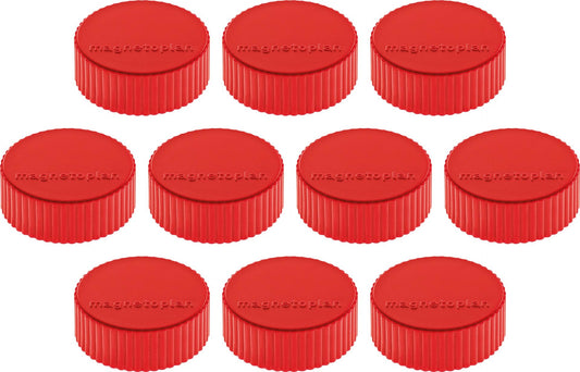 MAGNETOPLAN Magnet Discofix Magnum 1660006 rot, ca. 2 kg 10 Stk.