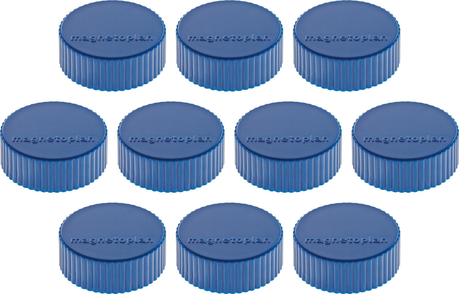 MAGNETOPLAN Magnet Discofix Magnum 1660014 dunkelblau, ca. 2 kg 10 Stk.